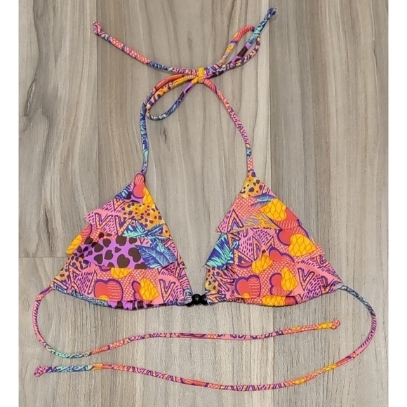 Victoria's Secret Triangle Ruffle Bikini Top - Picture 2 of 6